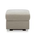 Nurture& Gliding Ottoman - Premium Ottoman Footrest for Nursery or Living Room, Cotton in Black | Wayfair GLROTT-01-IVORY