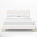 Latitude Run® Kleinhenz Upholstered Standard Bed Metal in White/Black | King | Wayfair 99E4F573156243F094B625F6AC702725