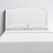 Wildon Home® Dioseline Headboard Upholstered/Cotton in White | 56 H x 82 W x 10 D in | Wayfair C759A36689604473A591A4F98CBE142B