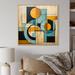 Wrought Studio™ Serendipity Abstract Mid-Century Geometrics - Modern Midcentury Wall Art Living Room Canvas, Cotton | 30 H x 30 W x 1 D in | Wayfair