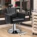 The Twillery Co.® Hydraulic Barber Chair Faux Leather/Water Resistant | 36.6 H x 20.5 W x 18.1 D in | Wayfair D27AD8BD1A8D41E68E41CD8535A1DD16