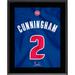 "Cade Cunningham Detroit Pistons 10.5"" x 13"" Jersey Number Sublimated Player Plaque"