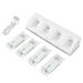 White 4 In 1 Charging Station Charger with 4Pcs 2800mAh Battery for Wii / Wii Uremotes2800mAh Battery