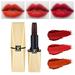 Melotizhi Cup Lipstick Not Easy To Fall Off Lipstick Makeup Lipstick Cosmetics Classic Lasting A Three Color Lipstick The Same Paragraph Smooth Rich And Colorful Lipstick Makeup Beauty Gifts