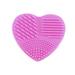 Silicone Facial Cleansing Brush Mild Anti-Slip Face Exfoliating and Massage Scrubber PadPink