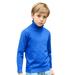 Ydojg Sweatshirts For Toddler Baby Tops Kids Knit Turtleneck Sweater Soft Solid Warm Pullover Sweater Long Sleeve Shirts For 7-8 Years