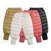 Godderr Baby Toddler Winter Warm Jogger Pants for Boys Girls Kids Winter Active Pants Long Trousers Toddler Thickened Warm Sweatpants for 3M-6Y