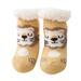 HIBRO Toddler Snow Socks Girls Baby Socks Christmas Socks Toddler Boys Girls Children Socks Soft Sole Non Slip Toddler Shoes Socks Princess Socks Floor