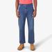 Dickies Men's Flex Relaxed Fit Carpenter Jeans - Light Denim Wash Size 36 30 (DU603)