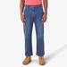 Dickies Men's Flex Relaxed Fit Carpenter Jeans - Light Denim Wash Size 38 34 (DU603)