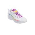 Wide Width Women's Romy Walking Sneaker by Easy Spirit in White Rainbow (Size 10 W)