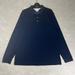 Adidas Shirts | Adidas Adipure Golf Polo Shirt Men’s Large Long Sleeve Navy Blue Polyester/Wool | Color: Blue | Size: L