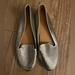 J. Crew Shoes | J.Crew Silver Ballet Flats | Color: Silver | Size: 6