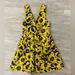 J. Crew Dresses | Jcrew Yellow Floral Dress | 4p | Color: Pink/Yellow | Size: 4p