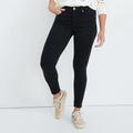 Madewell Jeans | 23p Madewell Petite 9" Mid-Rise Skinny Jeans In Lunar Wash: Tencel Denim Edition | Color: Black | Size: 23p