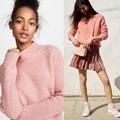 Madewell Sweaters | Madewell Northfield Mockneck Sweater | Color: Pink | Size: M