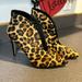 Nine West Shoes | Cheetah Print Nine West Booties! | Color: Black/Tan | Size: 8.5