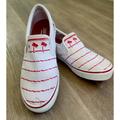 Vans Shoes | In-N-Out Burger Drink Cup Shoes Us Men 12.0 Slip On Vans Canvas Palm Tree Guc | Color: White | Size: 12