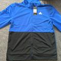 Adidas Jackets & Coats | Adidas Boys Track Jacket In Blue And Black Size Xl (Boys) | Color: Blue | Size: Xlb