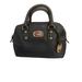 Michael Kors Bags | Michael Michael Kors Black Leather Dome Satchel | Color: Black/Gold | Size: Os