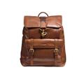 Coach Bags | Coach Bleecker Leather Backpack Brass Dark Saddle | Color: Tan | Size: Os