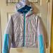 Adidas Jackets & Coats | Adidas: Youth Girls Hooded Puffer Jacket-Size 14 | Color: Blue/Silver | Size: 14g