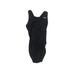 TYR One Piece Swimsuit: Black Solid Swimwear - Women's Size X-Small