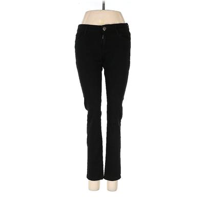 DL1961 Jeans - Mid/Reg Rise: Black Bottoms - Women's Size 25