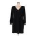 Sam Edelman Casual Dress - Shift: Black Dresses - Women's Size 8