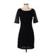 Banana Republic Casual Dress - Mini: Black Dresses - Women's Size 2