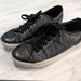 Michael Kors Shoes | Michael Kors Mk Logo City Sneakers Black Size 8.5 | Color: Black | Size: 8.5