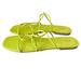Anthropologie Shoes | Anthropologie Maeve Strappy Sandals Chartreuse Size 10 M Colorful Casual Summer | Color: Yellow | Size: 10