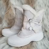 Columbia Shoes | Columbia Sierra Flurry Insulated Faux Fur White Winter Boots Womens Size 8 | Color: White | Size: 8