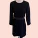 J. Crew Dresses | J. Crew Black Wool Waisted Classic Sheath Dress 6 | Color: Black | Size: 6