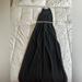 Zara Dresses | Blackless Black Maxi Dress With Beaded Belt | Color: Black/Silver | Size: M