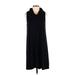 Mossimo Casual Dress - A-Line: Black Solid Dresses - Women's Size Medium