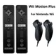 Télécommande pour Wii Motion Plus étui en silicone de remplacement pour Nintendo Dahchuk Wii et