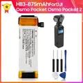 Action Camera Battery HB3 875mAh for DJI Osmo Pocket Osmo Pocket II Osmo Pocket 2 Replacement