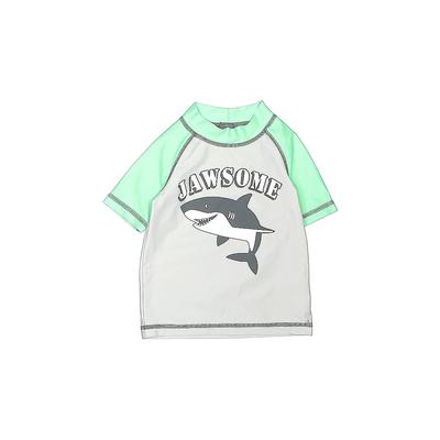 Carter's Rash Guard: Gray Sporting & Activewear - Size 12 Month