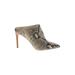 Dolce Vita Heels: Tan Snake Print Shoes - Women's Size 10