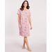 Blair Women's Floral Roses Nightgown - Pink - 2XL - Womens