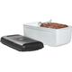 TUPPERWARE BreadSmart Junior Bread Bin - White & Black