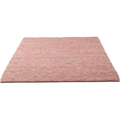 Wollteppich SANSIBAR "Hörnum", rot, B:140cm H:12mm L:200cm, Schurwolle, Teppiche, Handweb Teppich, meliert, reine gewalkte Wolle, handgewebt Image