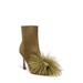 Ency Pointed Toe Bootie - Green - Sam Edelman Boots