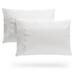 Cosy House Collection 2 Piece Rayon Guest Room Pillowcase Case Pack Rayon from Bamboo/Rayon in White | King | Wayfair PC-B-100-K-WHITE