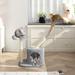 Tucker Murphy Pet™ Edilio 38.58" H Cat Scratching/Climbing Tree Tower, w/ Spacious Cat Condo & Soft Plush Platform, in Gray | Wayfair