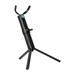 Mrigtriles Foldable Saxophone Stand Stainless Steel Saxophone Stand Holder Portable Saxophone Bracket Adjustable Stand