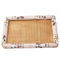 Dog Bed Dogs Bed Calming Cats Bed Dogs Pet Beds Cats Dog Bed Summer Coolin G Bed Puppy Pet Mat Pad House Comfortable Padded Soft Mat Pet Beds for Sleeping Pet Bed Mat Majesticly Dog/Cat Bed Clearance