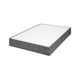 BULYAXIA King Box Spring 9 Inch Metal Box Spring King Size King Box Spring Low Profile Box Spring King with Cover Heavy Duty Mattress Foundation/Bed Base Easy Assembly Non-Slip No Noise