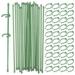 50 Pcs Planters Indoor Green Plant Support Plant Support Sticks Plastic Plant Stand
